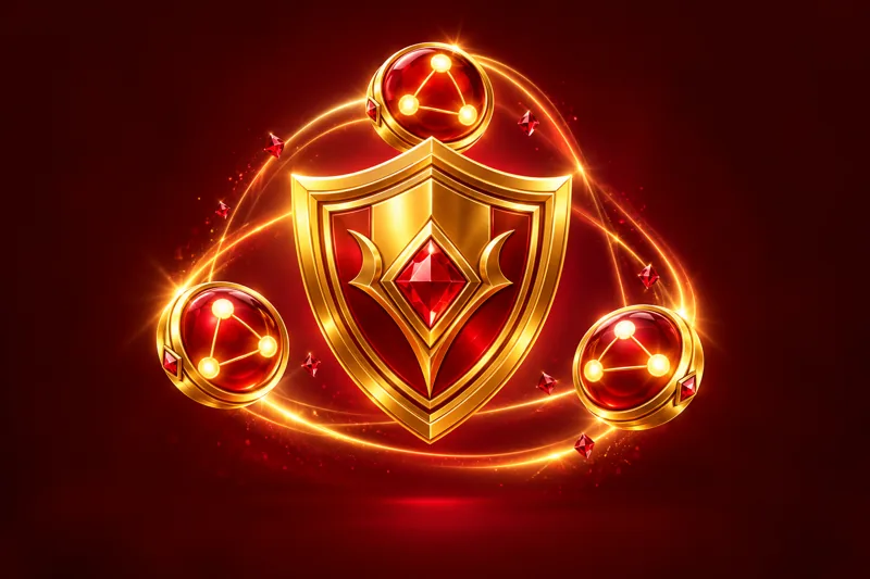 Gold connection shield